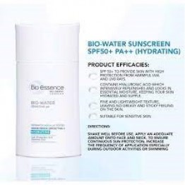 Bio-Essence biowater sunscreen spf 50 40ml